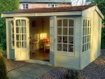 Side Door Apex Summerhouse 520 - Georgian Glazing Side Door Apex Summerhouse 520 - Georgian Glazing